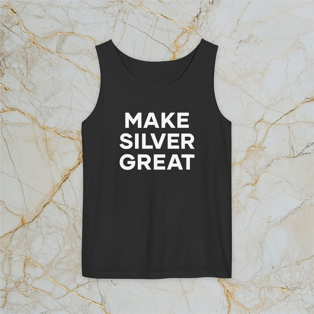 Make Silver Great: Premium Tank Top (Unisex)