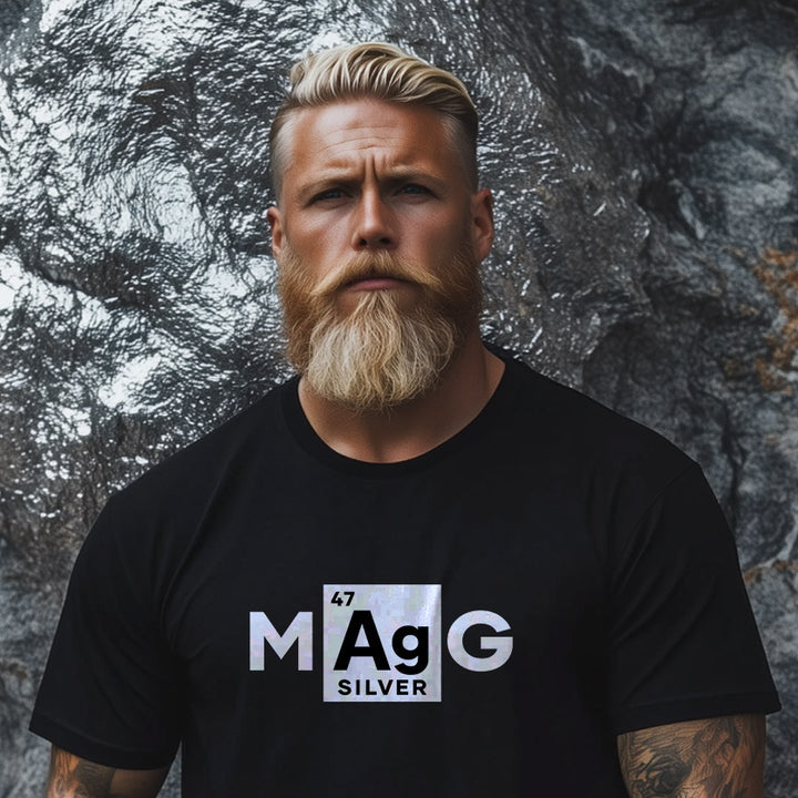 Make Silver Great – M[Ag]G – Premium T-Shirt (Unisex)