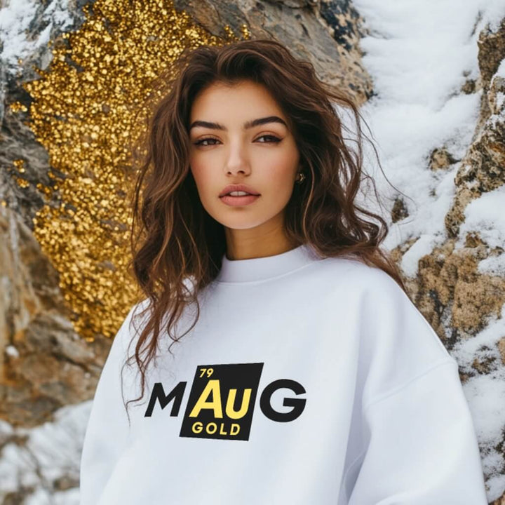 Make Gold Great – M[AU]G – Premium Sweatshirt (Unisex)