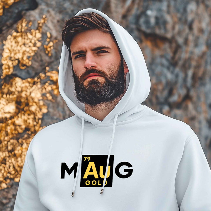 Make Gold Great – M[Au]G – Classic Heavy Hooded Sweatshirt (Unisex)