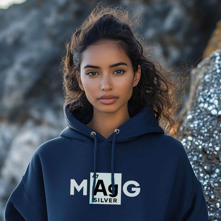 Make Silver Great – M[Ag]G –  Premium Hoodie (Unisex)