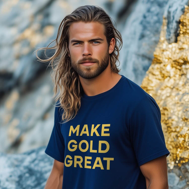 Make Gold Great – Classic Cotton T-Shirt (Unisex) ⚡️ Express Delivery Available