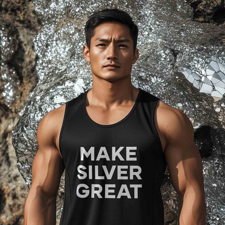 Make Silver Great: Premium Tank Top (Unisex)