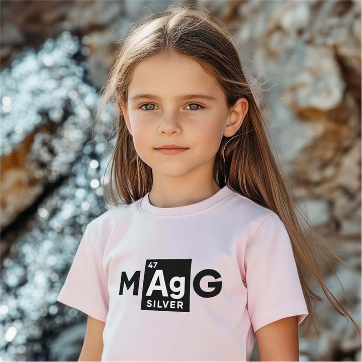 Make Silver Great – M[Ag]G –  Kids Premium Short-Sleeve Tee
