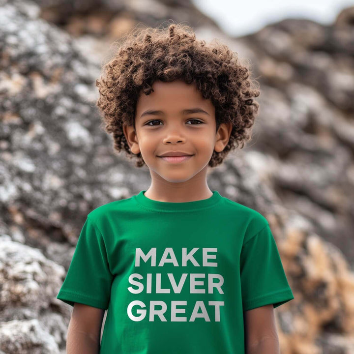 Make Silver Great – Kids Premium Short-Sleeve Tee