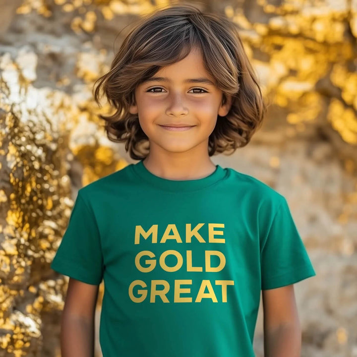 Make Gold Great – Kids Premium Short-Sleeve Tee