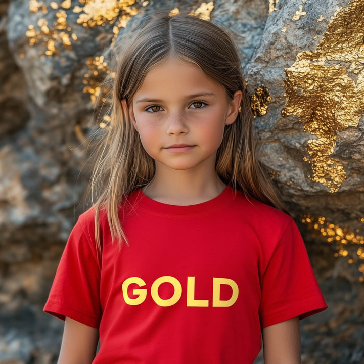GOLD: Kids Premium Short-Sleeve Tee