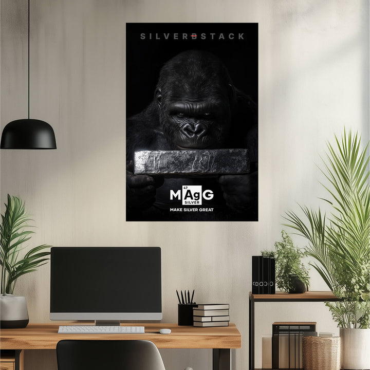 Make Silver Great: Ape Poster
