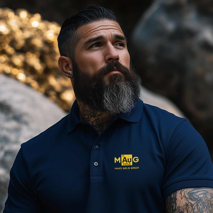 Make Gold Great – Polo Shirt  – Embroidery (Unisex)