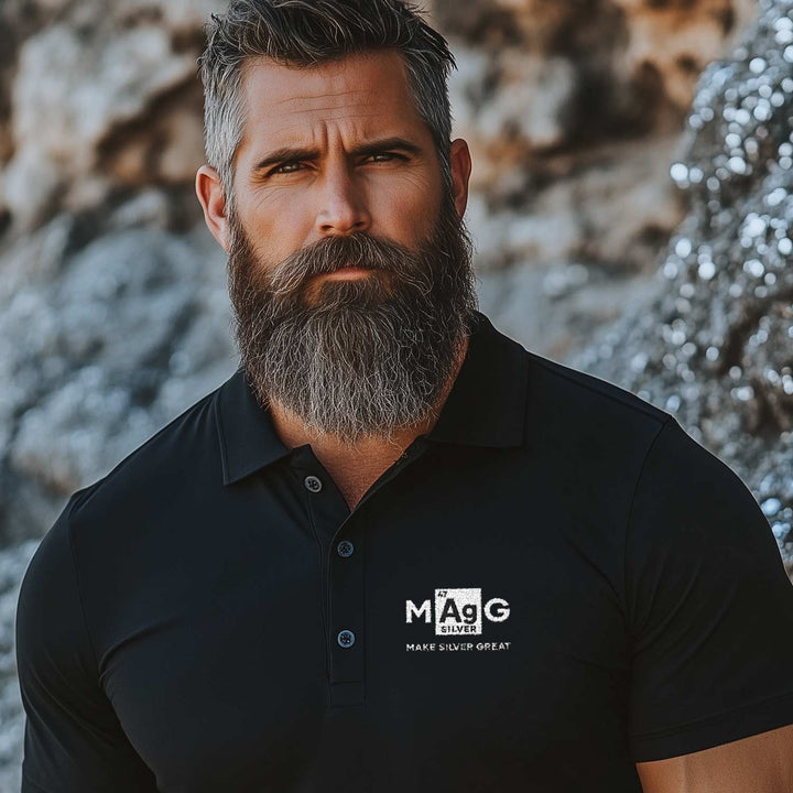 Make Silver Great – Polo Shirt  – Embroidery (Unisex)