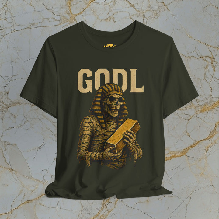 GODL: Gold On For Dear Life – Modern T-Shirt