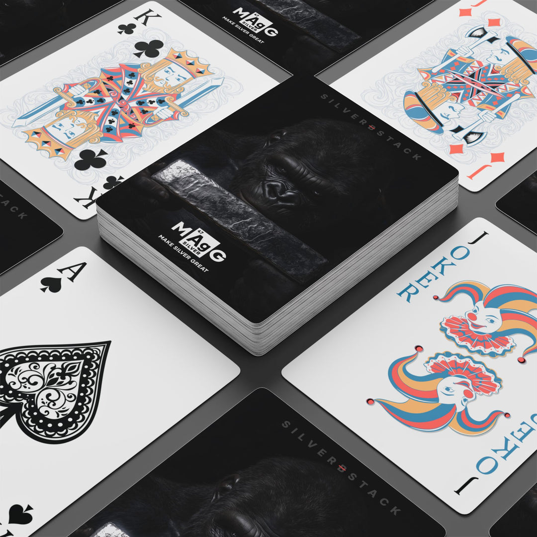 Make Silver Great: Ape Playing Cards