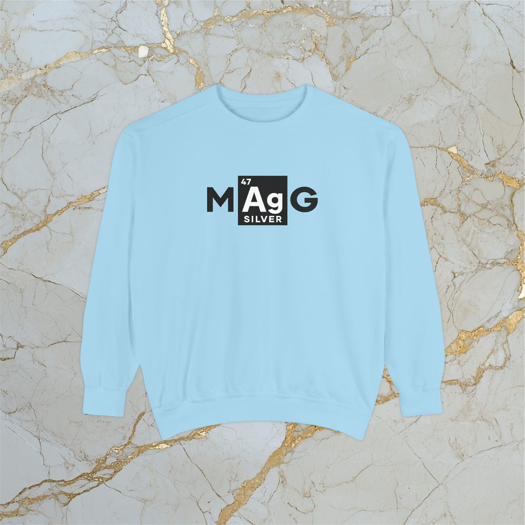 Make Silver Great – M[Ag]G – Premium Sweatshirt (Unisex)