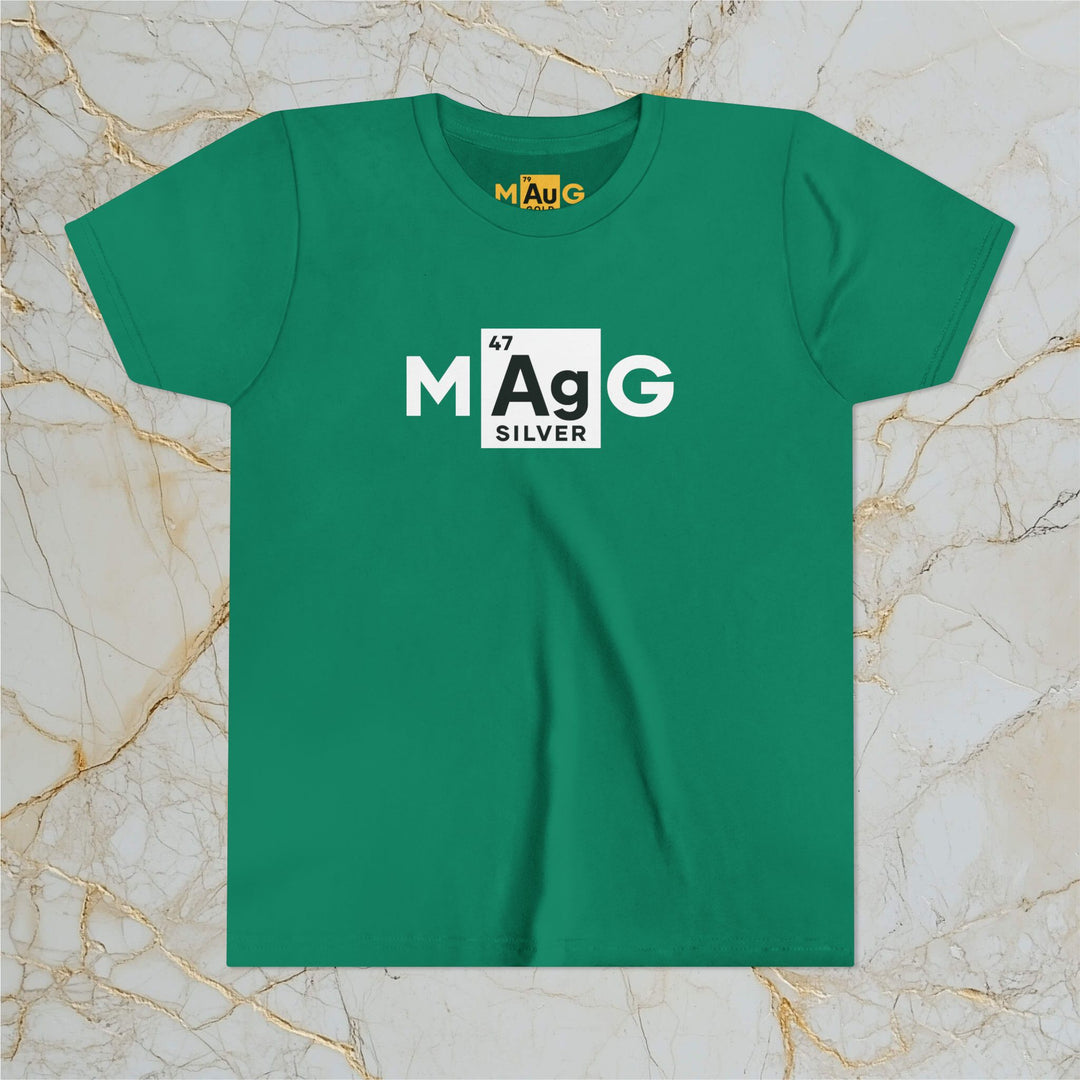 Make Silver Great – M[Ag]G –  Kids Premium Short-Sleeve Tee