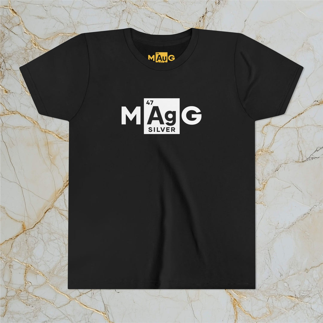 Make Silver Great – M[Ag]G –  Kids Premium Short-Sleeve Tee
