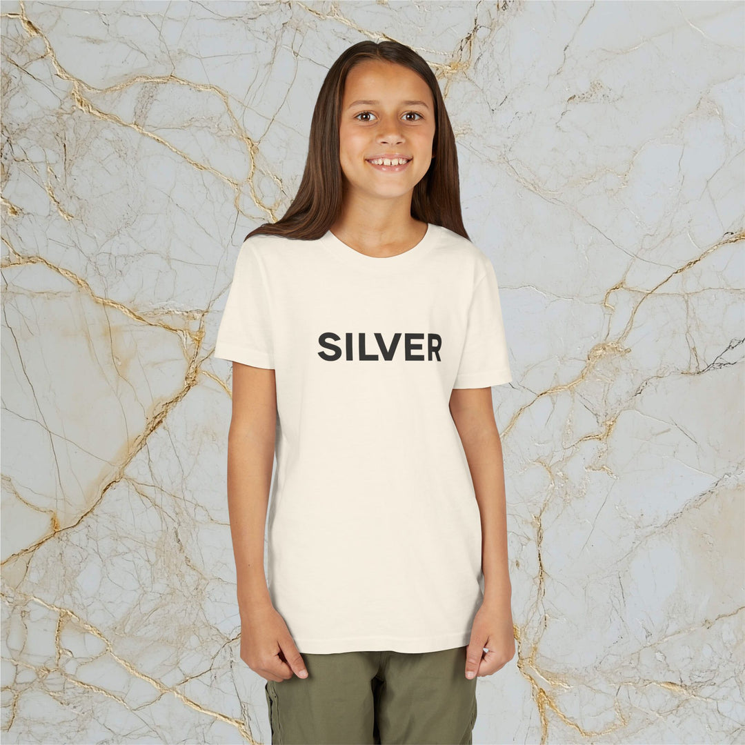 SILVER: Kids Premium Short-Sleeve Tee