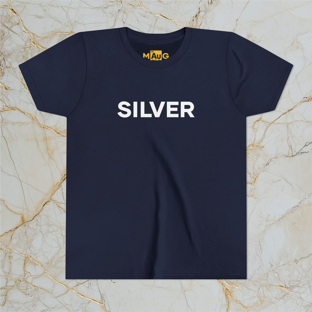 SILVER: Kids Premium Short-Sleeve Tee