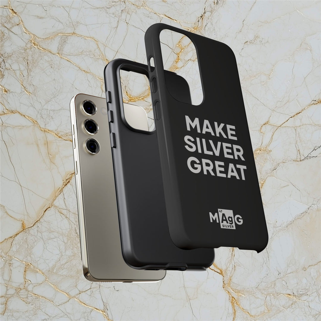 Make Silver Great: Tough Phone Case