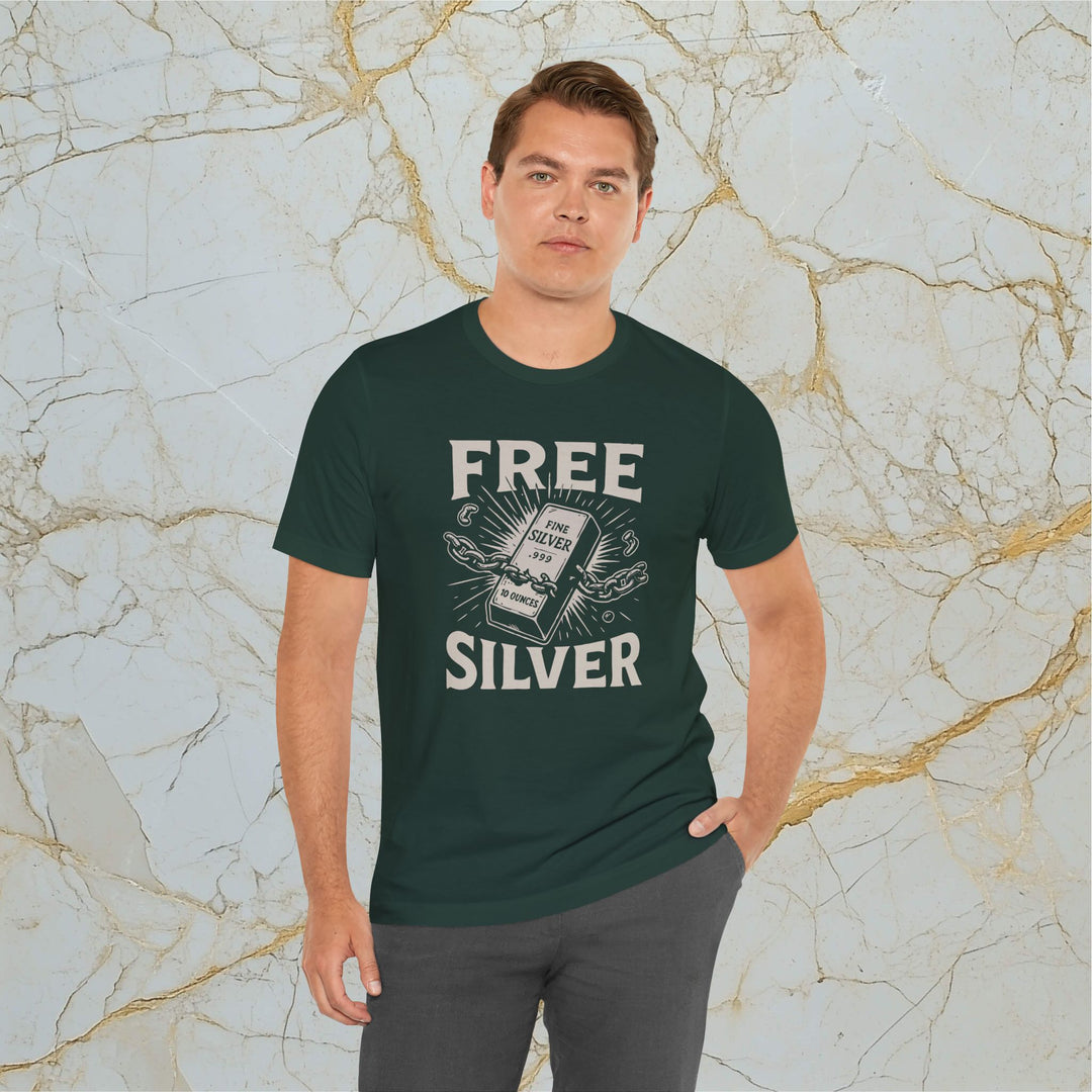 FREE 🕊️ SILVER – Modern T-Shirt