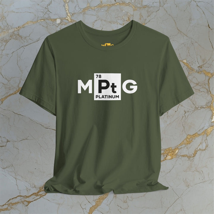 Make Platinum Great – M[Pt]G –  Modern T-Shirt (Unisex) – Easter Egg 🪺😉