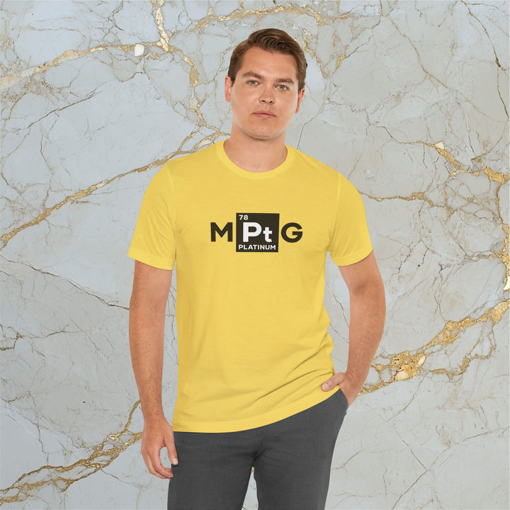 Make Platinum Great – M[Pt]G –  Modern T-Shirt (Unisex) – Easter Egg 🪺😉
