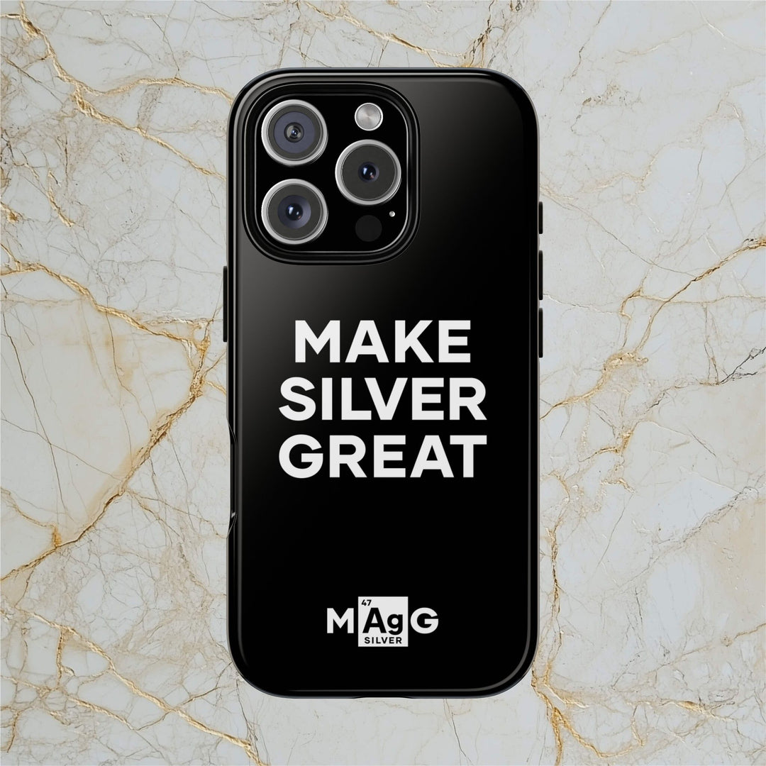 Make Silver Great: Tough Phone Case