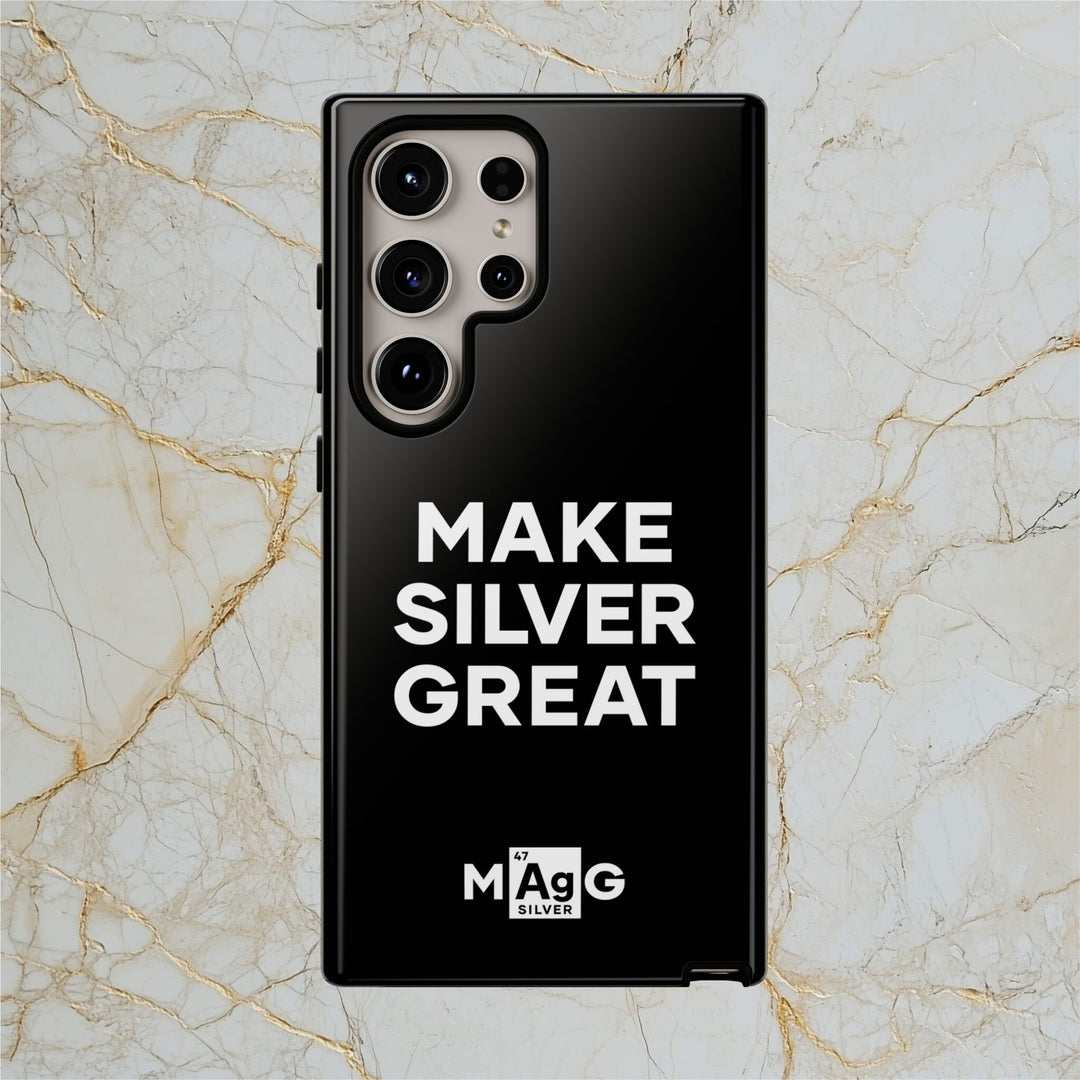 Make Silver Great: Tough Phone Case