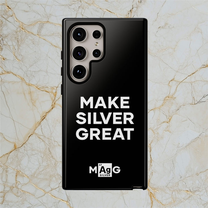 Make Silver Great: Tough Phone Case