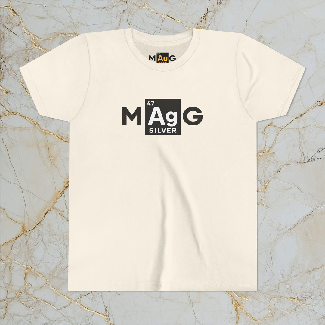 Make Silver Great – M[Ag]G –  Kids Premium Short-Sleeve Tee