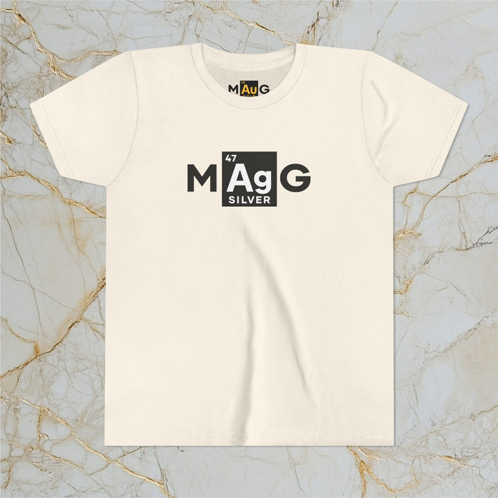 Make Silver Great – M[Ag]G –  Kids Premium Short-Sleeve Tee