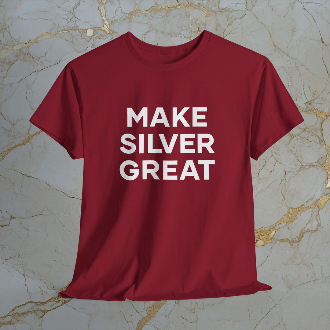 Make Silver Great – Classic Cotton T-Shirt (Unisex) ⚡️ Express Delivery Available