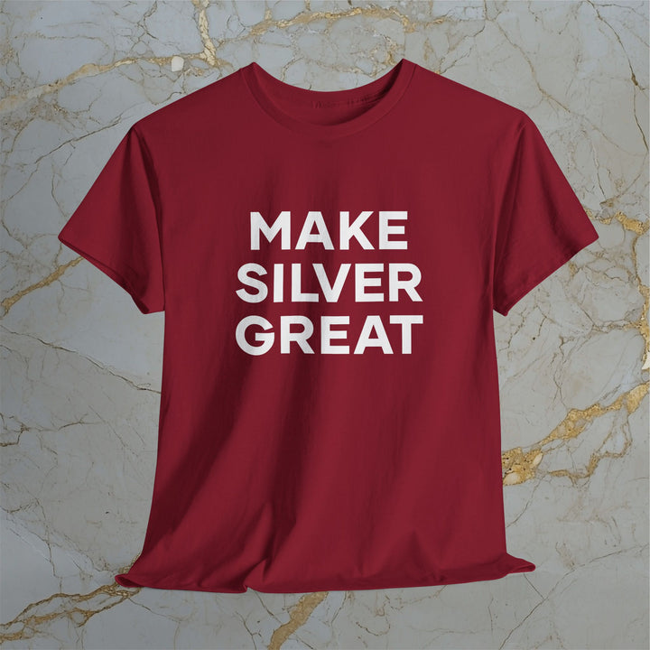 Make Silver Great – Classic Cotton T-Shirt (Unisex) ⚡️ Express Delivery Available