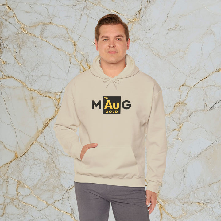 Make Gold Great – M[Au]G – Classic Heavy Hooded Sweatshirt (Unisex)