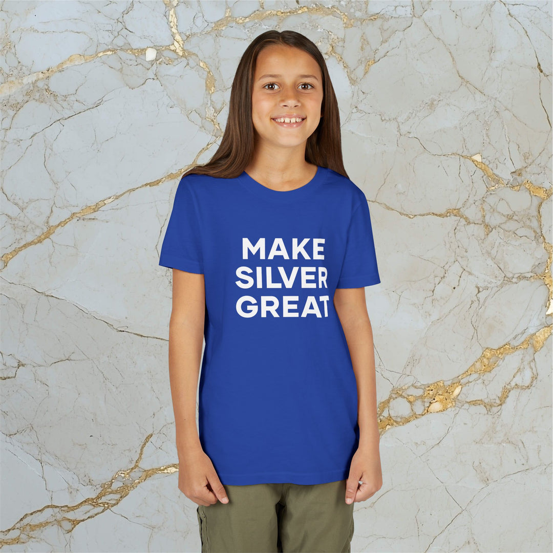 Make Silver Great – Kids Premium Short-Sleeve Tee
