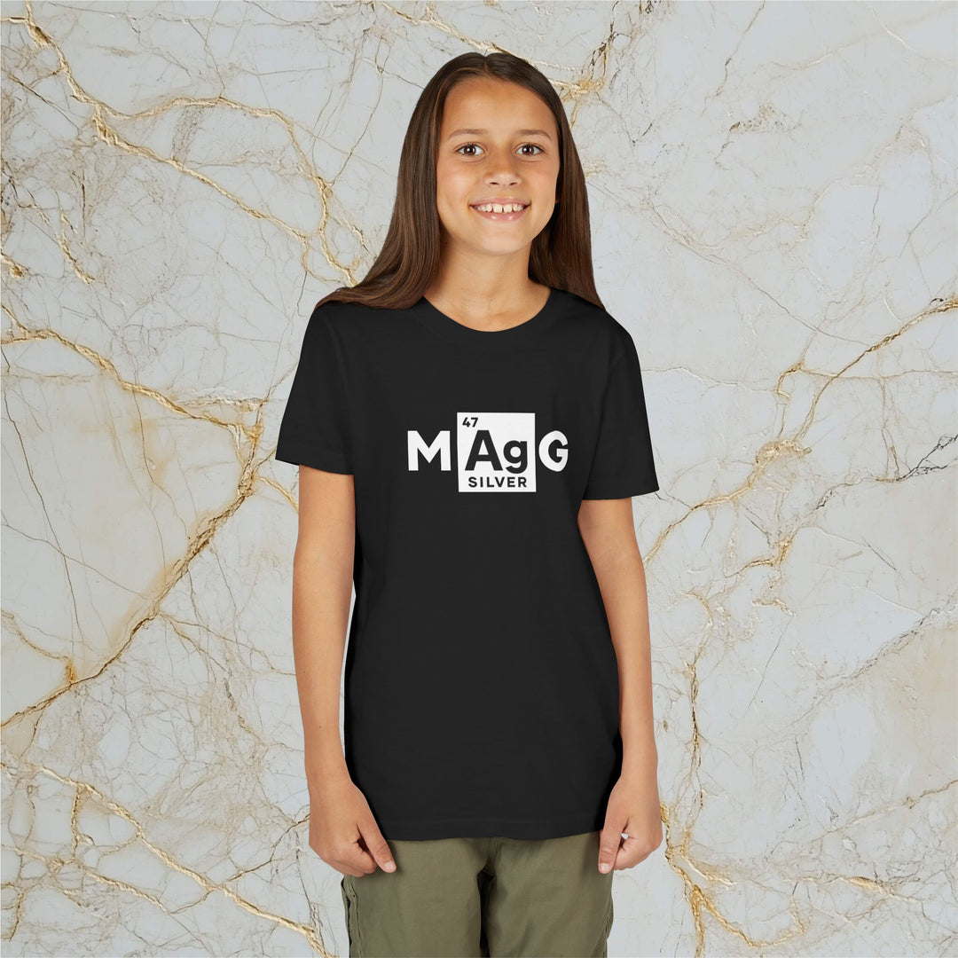 Make Silver Great – M[Ag]G –  Kids Premium Short-Sleeve Tee