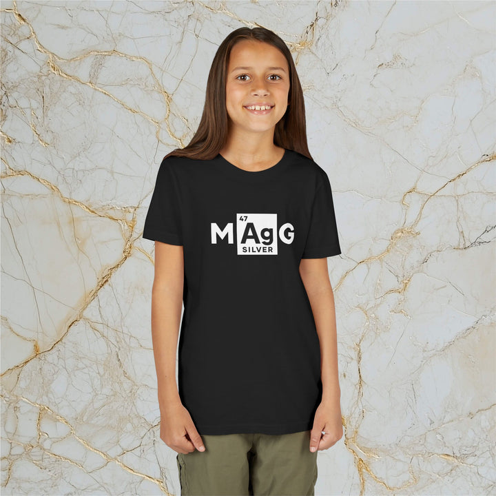 Make Silver Great – M[Ag]G –  Kids Premium Short-Sleeve Tee