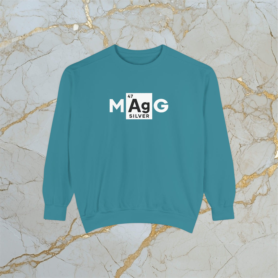 Make Silver Great – M[Ag]G – Premium Sweatshirt (Unisex)