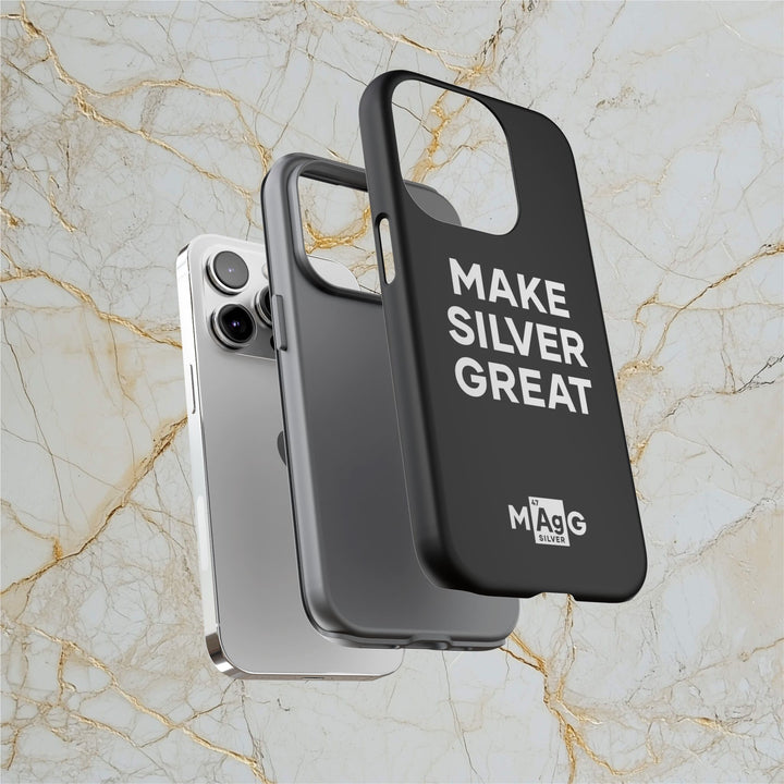 Make Silver Great: Tough Phone Case