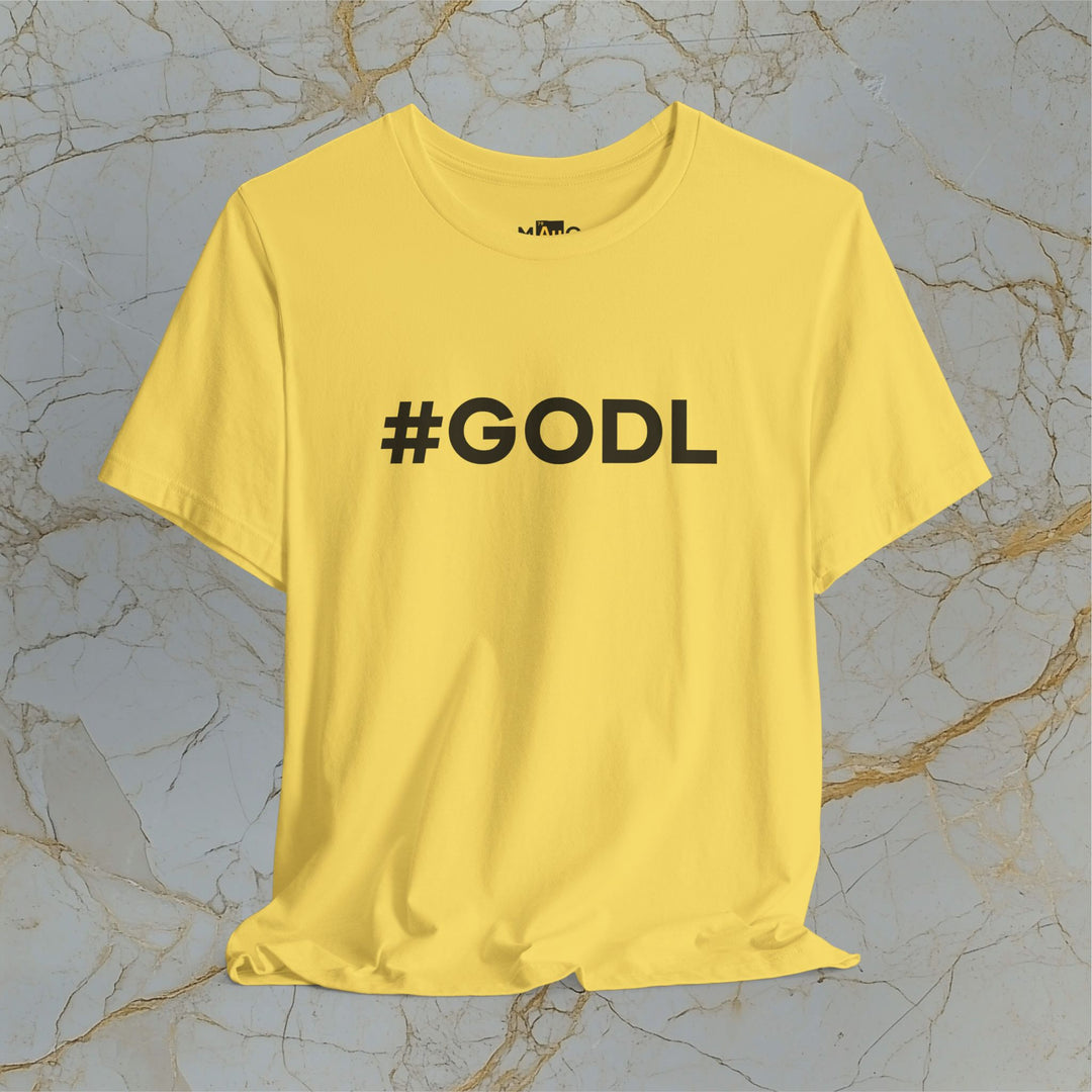 #GODL – Gold On For Dear Life – Modern T-Shirt (Unisex)
