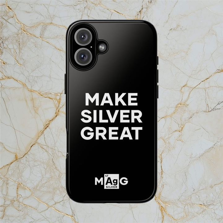 Make Silver Great: Tough Phone Case