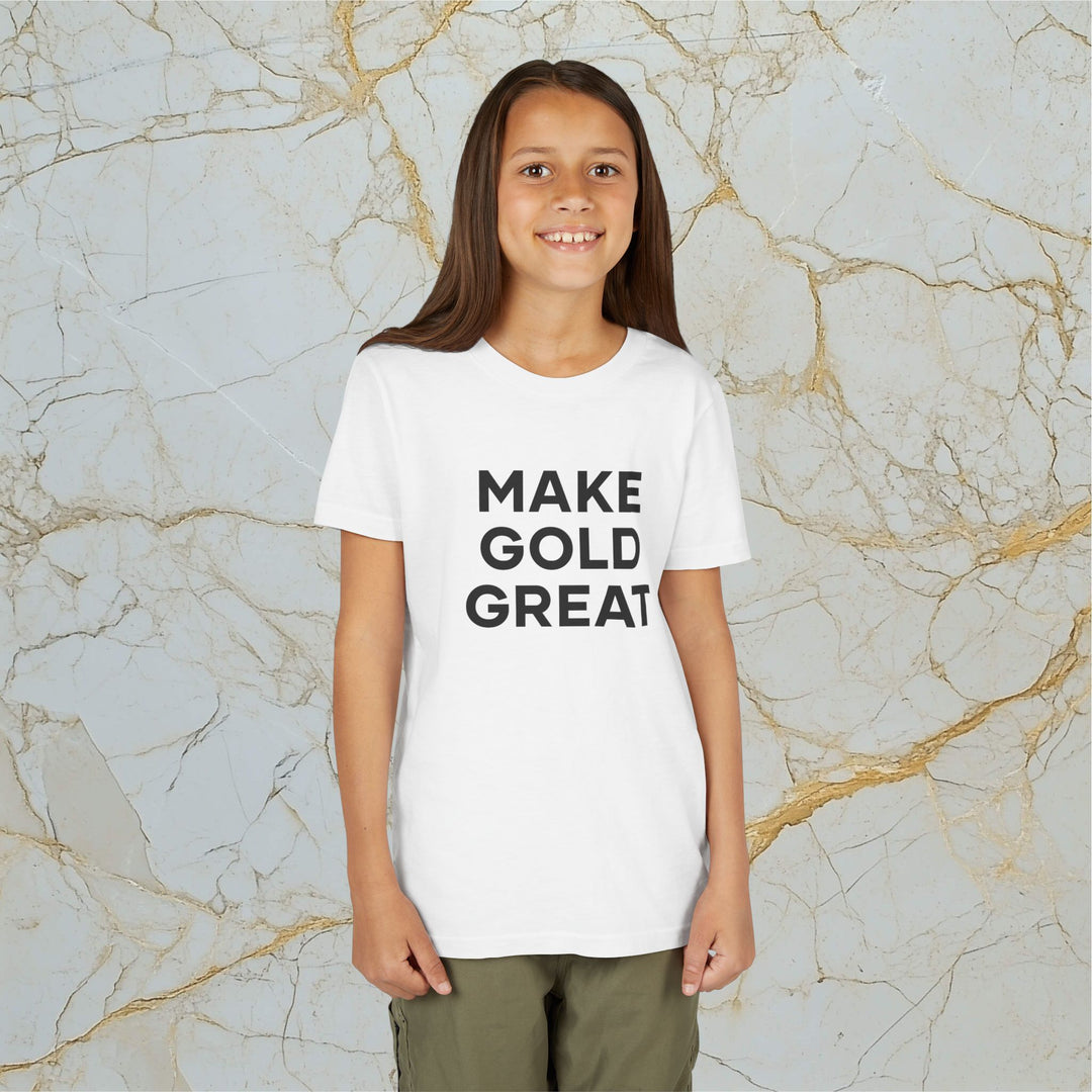 Make Gold Great – Kids Premium Short-Sleeve Tee