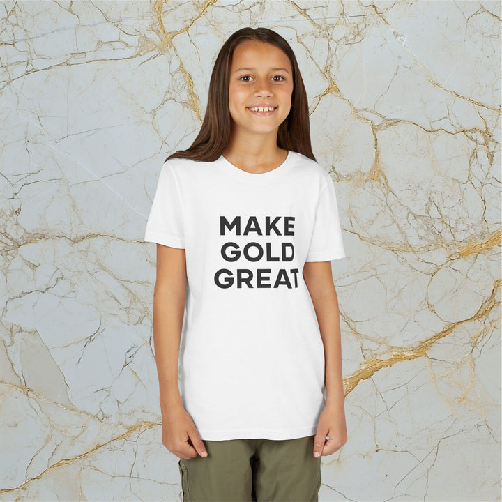 Make Gold Great – Kids Premium Short-Sleeve Tee