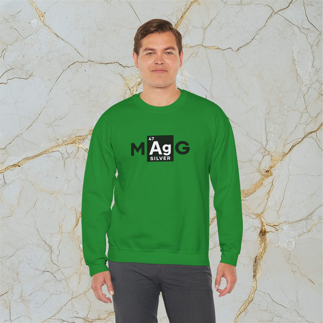 Make Silver Great – M[Ag]G – Classic Sweatshirt (Unisex)