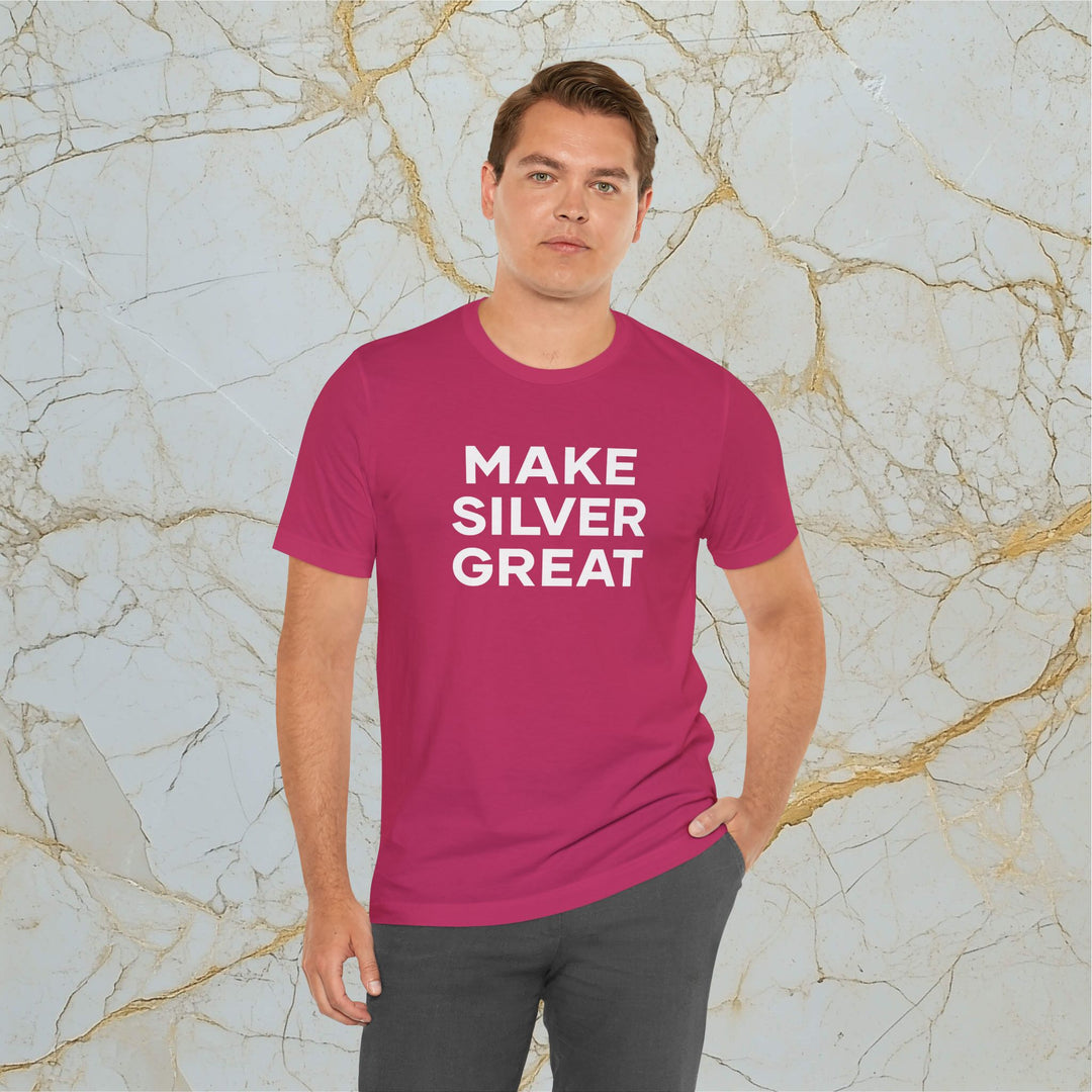 Make Silver Great – Modern T-Shirt (Unisex)