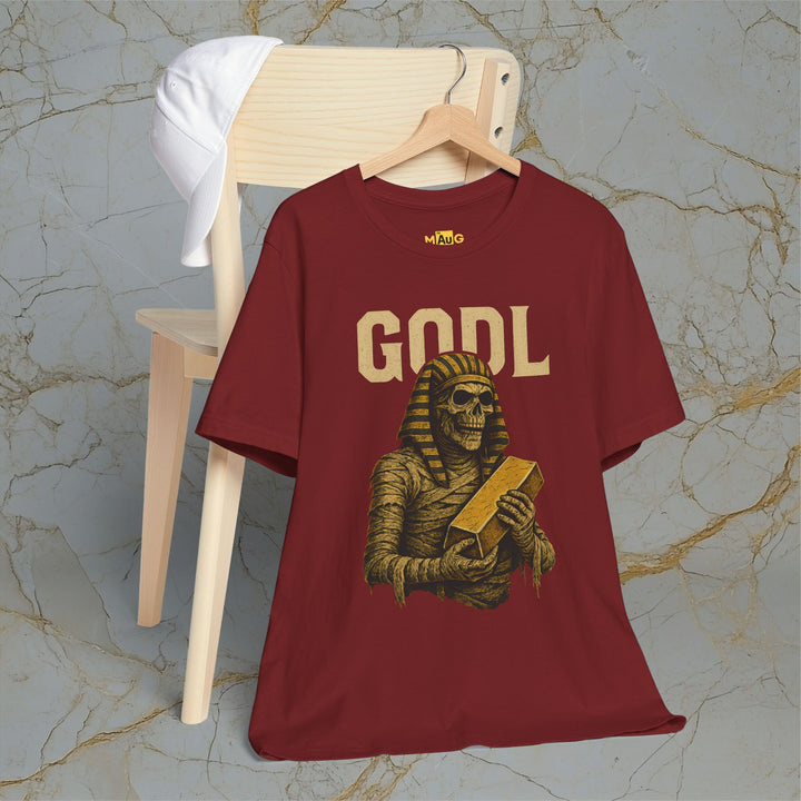 GODL: Gold On For Dear Life – Modern T-Shirt