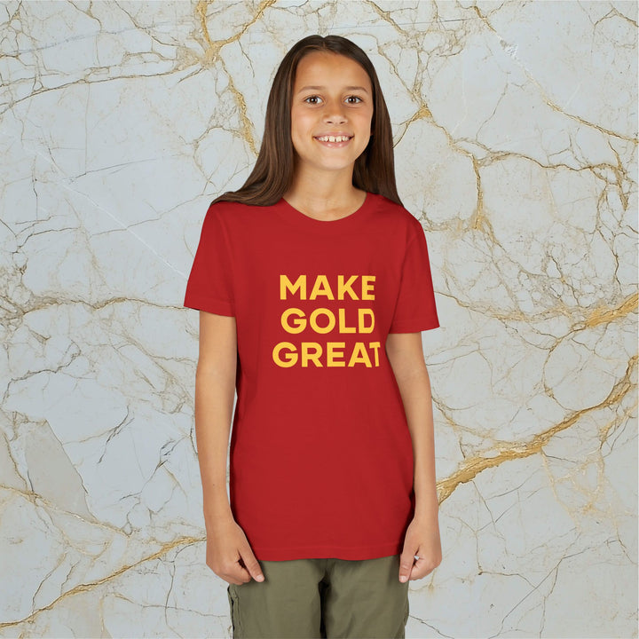 Make Gold Great – Kids Premium Short-Sleeve Tee