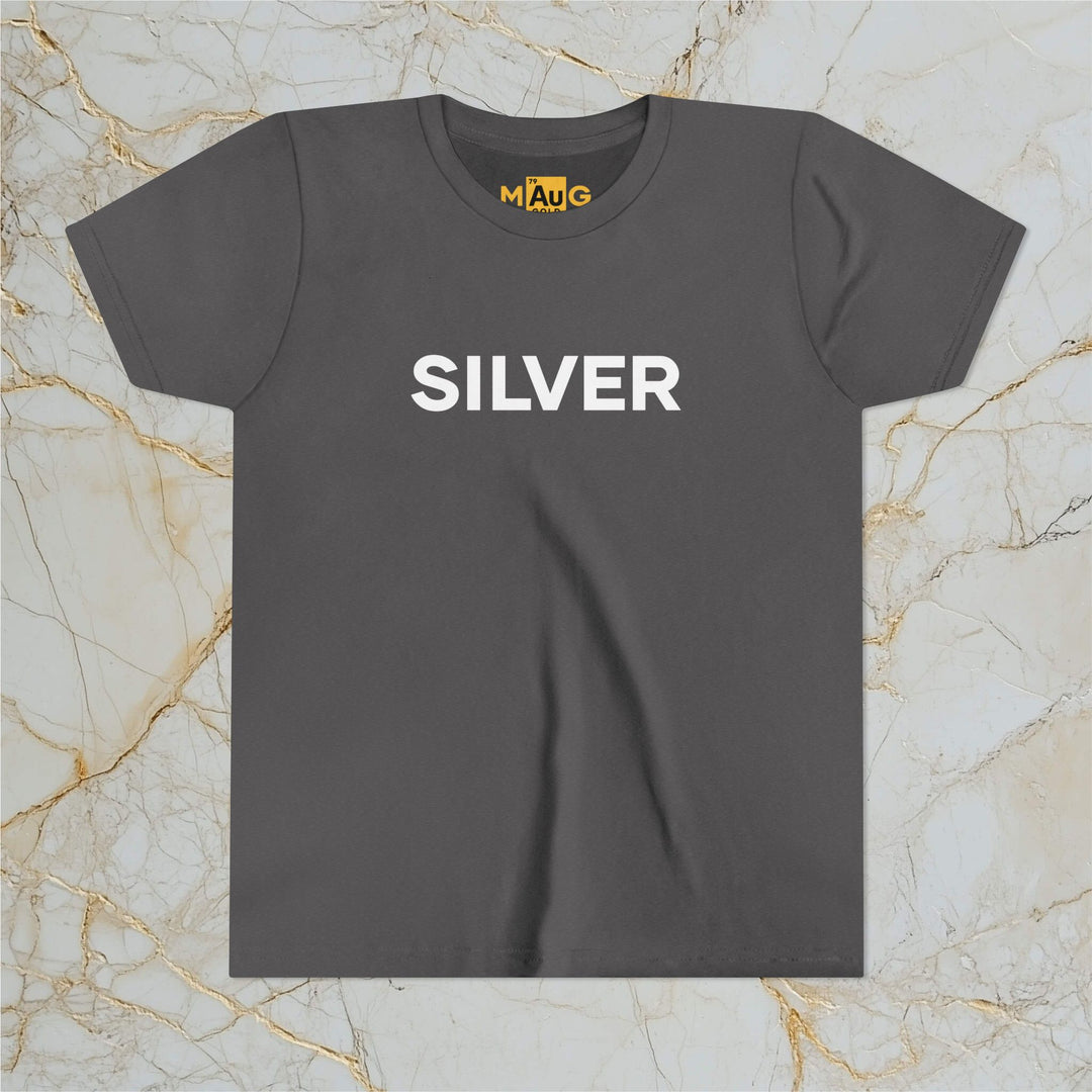 SILVER: Kids Premium Short-Sleeve Tee