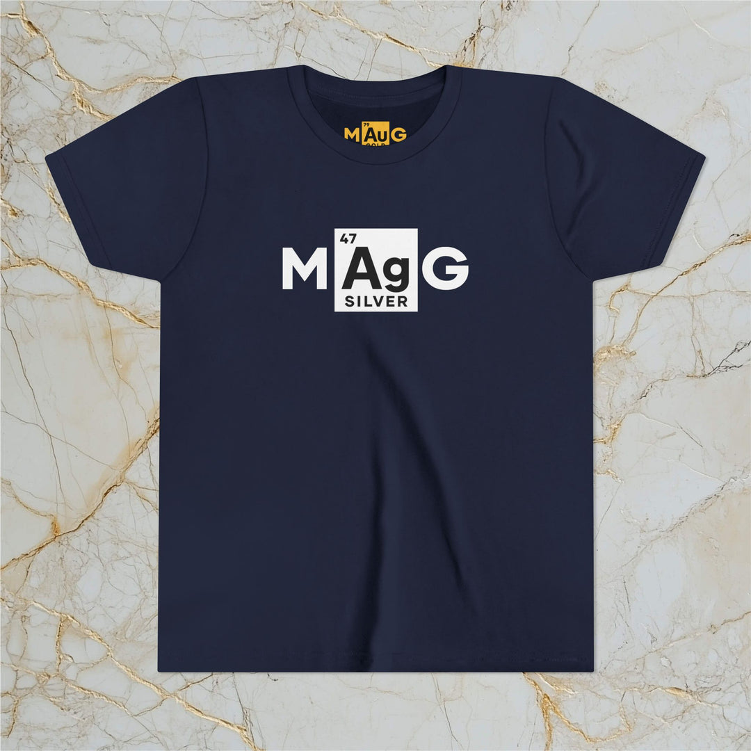 Make Silver Great – M[Ag]G –  Kids Premium Short-Sleeve Tee