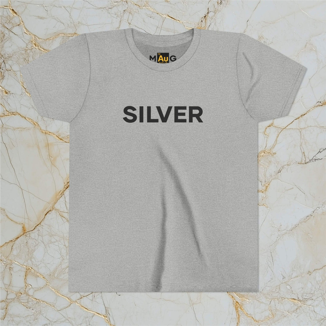 SILVER: Kids Premium Short-Sleeve Tee