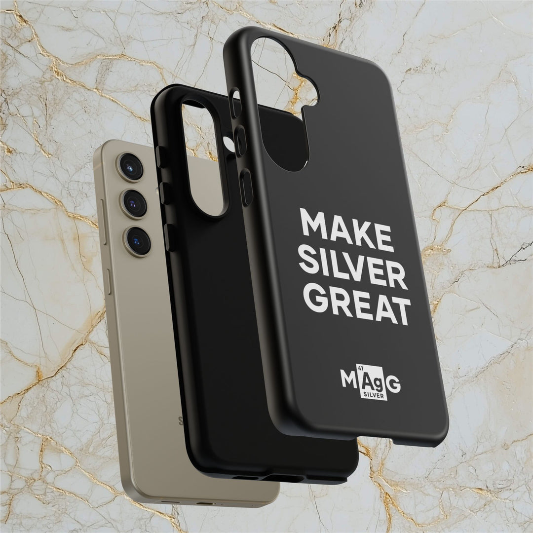 Make Silver Great: Tough Phone Case
